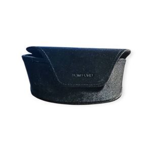 Tom Fold‎ Black large Velvet Sunglasses Case only